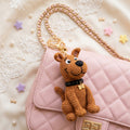 Crochet Goofy Dog Charm – Handmade Kawaii Bag Accessory