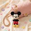 Crochet Cheeky Mouse Charm – Handmade Kawaii Bag Accessory